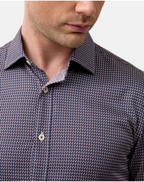 Brooksfield - Premium Print Shirt