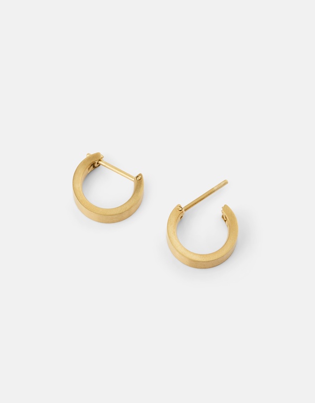 Daniel Wellington - Line Earrings Brushed 3.5mm