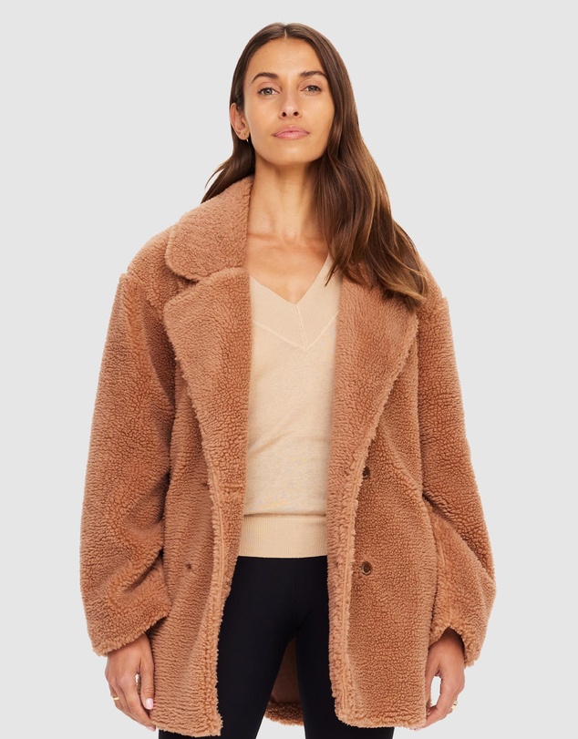 The Upside - Gracie Teddy Coat