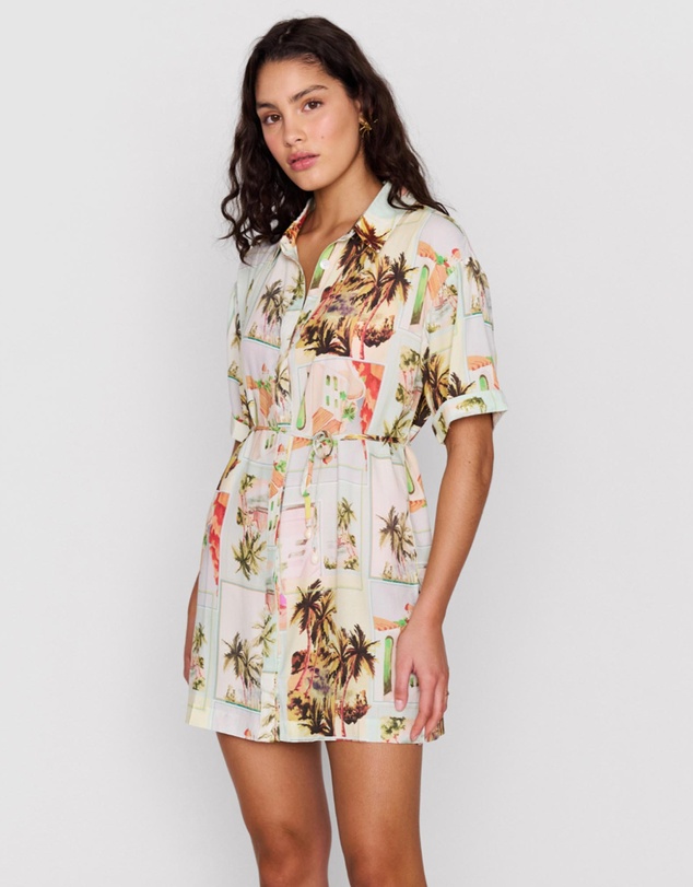 MINKPINK - Dolce Mini Shirt Dress
