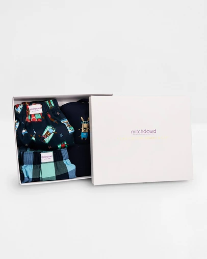 Mitch Dowd - Mitchdowd Sun Baked Dogs Boxer Shorts And Cap Gift Box