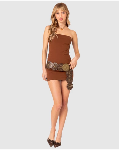 EDIKTED - Gemma strapless mini dress