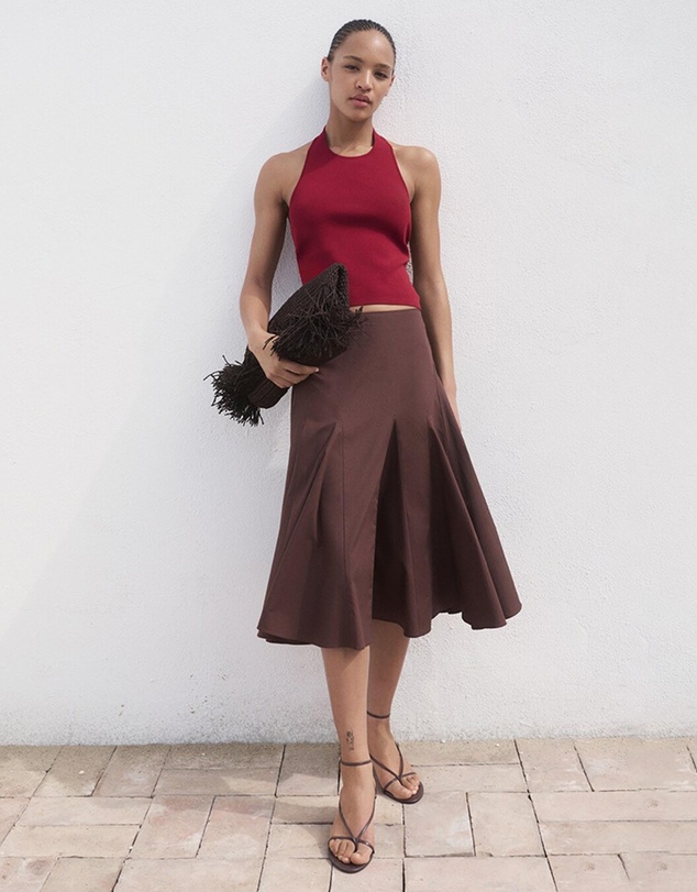 M.N.G - Knitted Top With Hoop Detail
