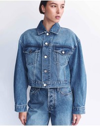 Assembly Label - Cropped Denim Jacket
