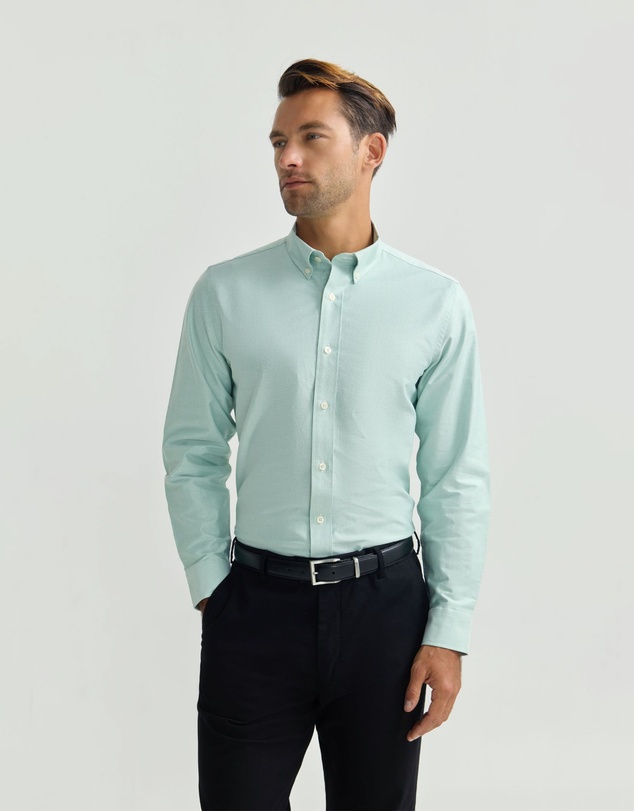 Oxford - Holloway Oxford Weave Cotton Shirt