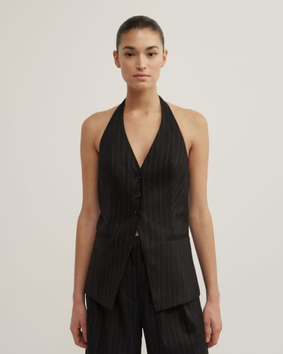 Black Pinstripe