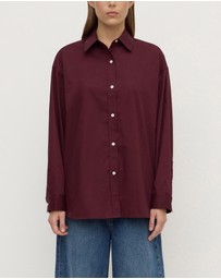 Assembly Label - Marigold Poplin Long Sleeve Shirt