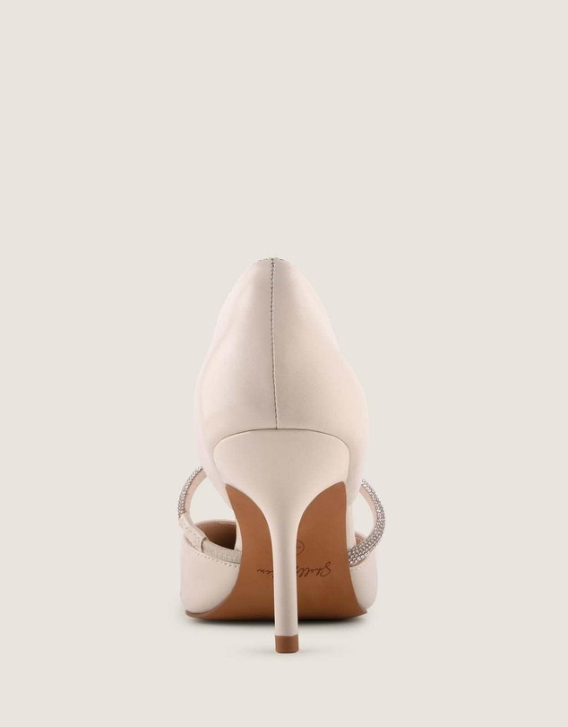 Shelly Shen - Normy High Heels Ivory Leather