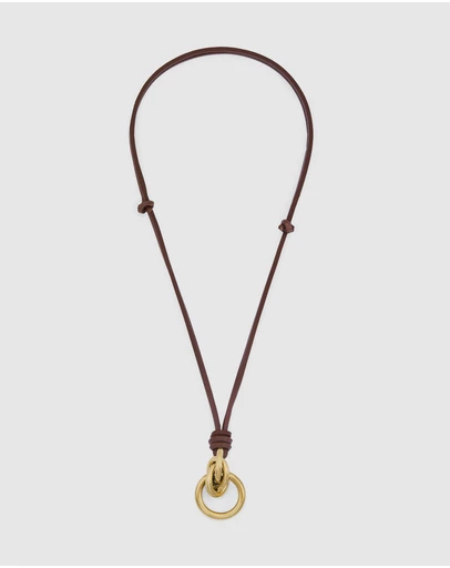 Skagen - Moderne Stak Gold Necklace