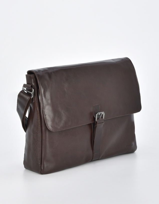 Cobb & Co - Windsor RFID Leather Business Satchel