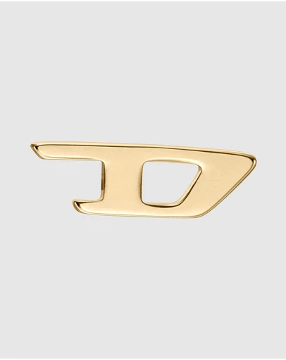 Diesel - Steel Gold Tone Earring