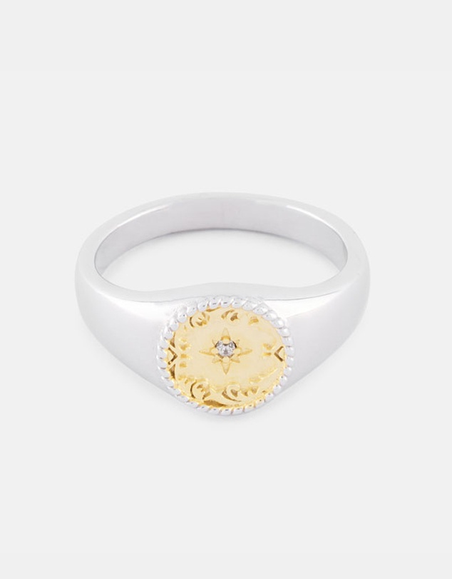 Serge DeNimes - Silver Sundown Ring