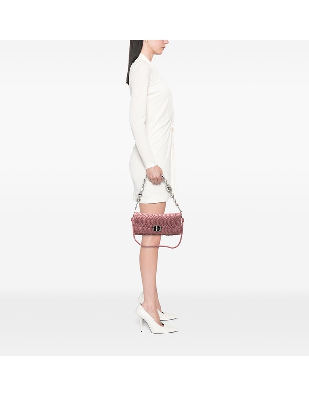 Pre-Loved by Azura Reborn - Pre-Loved Matelasse Nappa Crystal Chain Satchel