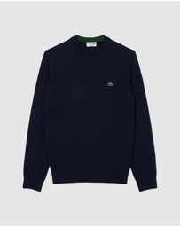 Lacoste - Classic Cotton Crew Neck Knit Jumper