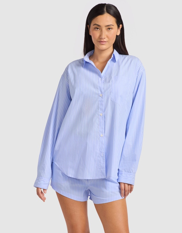 Seafolly - Wear Now Stripe Oversized Shirt
