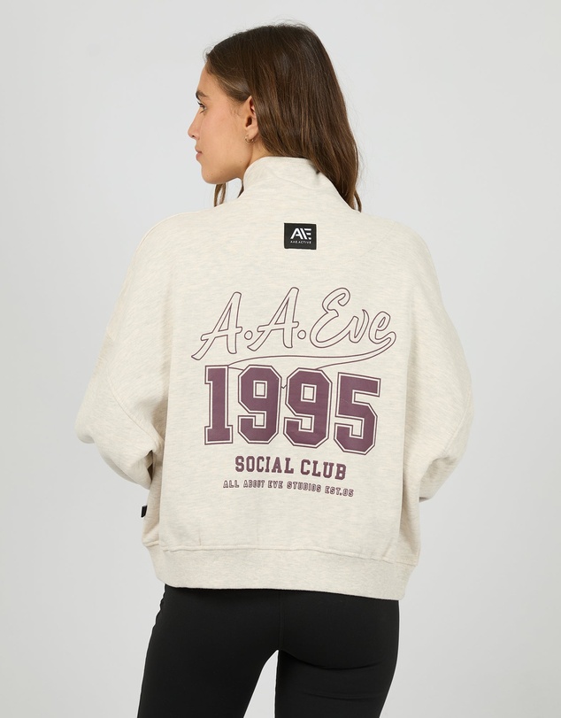 All About Eve - Eve Team 1/4 Zip Oat
