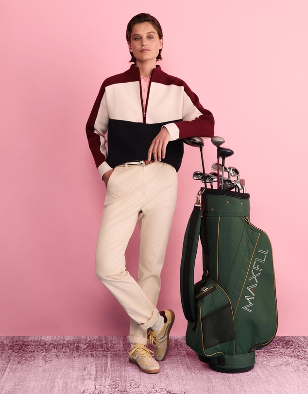 Sportscraft - Club Sport Half Zip Knit