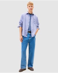 Tommy Jeans - Relaxed Stripe Twill Shirt