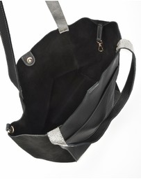 Cobb & Co - Phoenix Suede & Metallic Contrast Tote