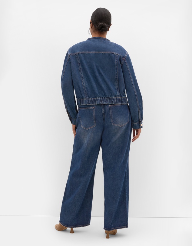 City Chic - Plus sizeTalia Denim Jacket - dark wash