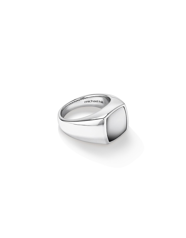 Michael Hill - Ring with Black Onyx in Sterling Silver