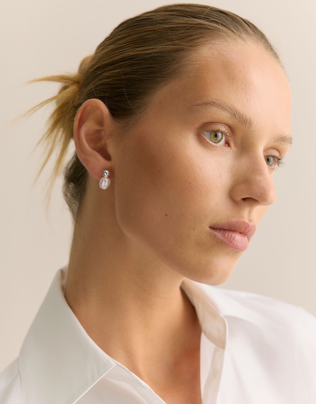 Trenery - Barrine Earrings in Silver