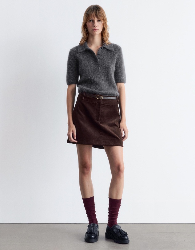 & Other Stories - Brushed Knit Polo T-Shirt