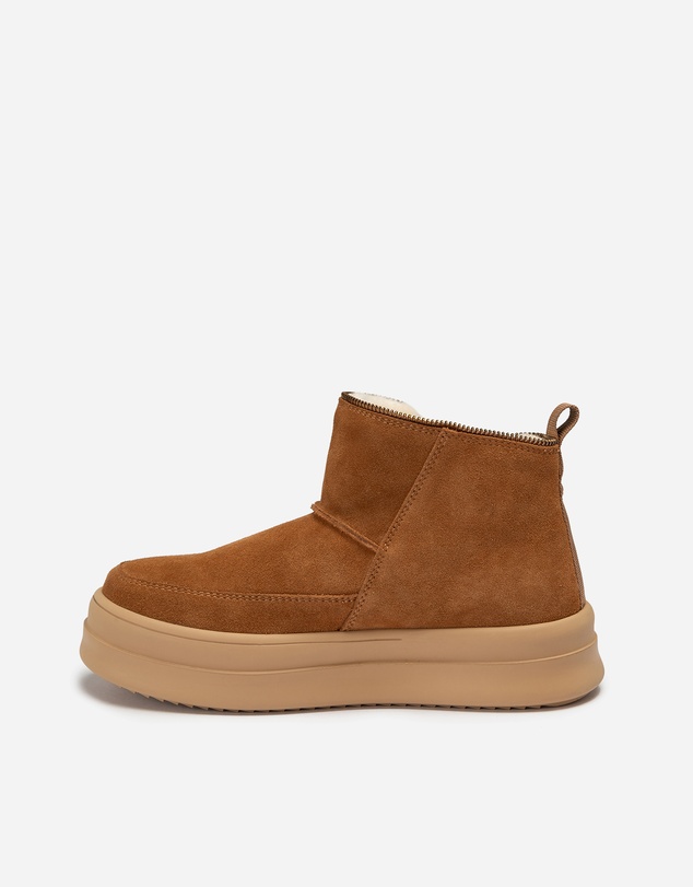 Ozwear Connection Uggs - Ugg Tag Zipper Ankle Boots