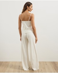 Atmos&Here - Melody Pointelle Cami & Pants Pyjama Set