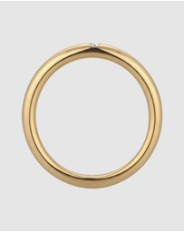 Elli Jewelry - Ring Crystal Stacking 925 Sterling Silver Gold-Plated
