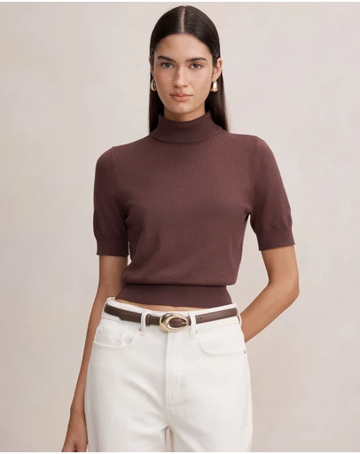 Forever New - Kate Roll Neck T-shirt
