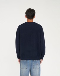 Huffer - Fleet Knit Crew