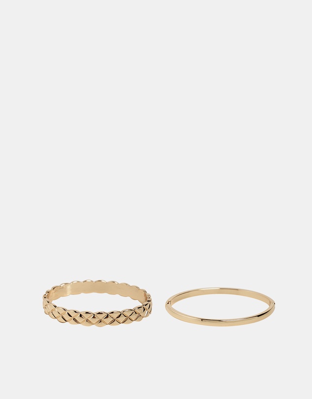 ALDO - Chiloe Duo Hinge Bangle Set