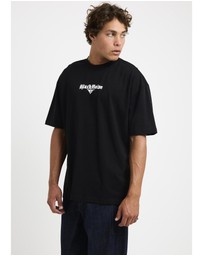 Black Noise White Rain - Crude Short Sleeve T-Shirt