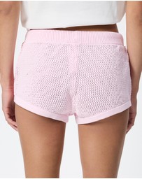 adidas Originals - Knitted Crochet Shorts