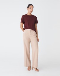 Forcast - May Relaxed Cotton T-shirt