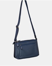Milleni - Milleni Ladies Genuine Leather Cross-Body Bag