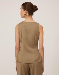 Tussah - Charvi Tweed Top