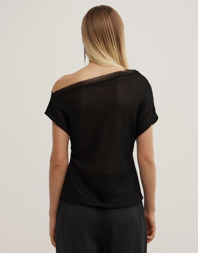 Witchery - Textured Asymmetric Top