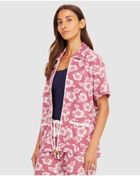 The Upside - Lahaina Cabana Zip Shirt