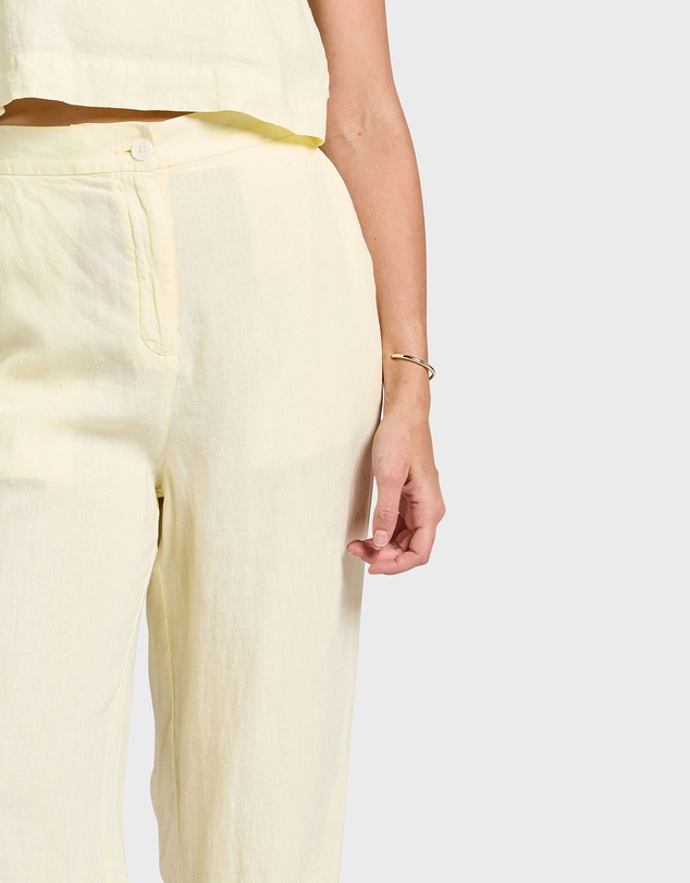 Academy Brand - Linen Relaxed Trouser