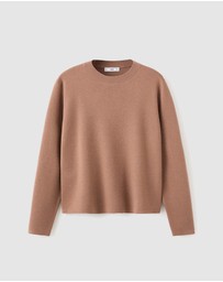 M.N.G - Round-Neck Knitted Sweater