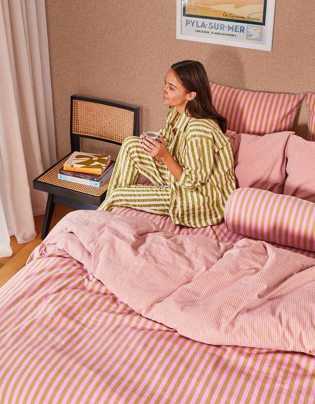 Mosey Me - Lilac Sprout Euro Pillowcase Set
