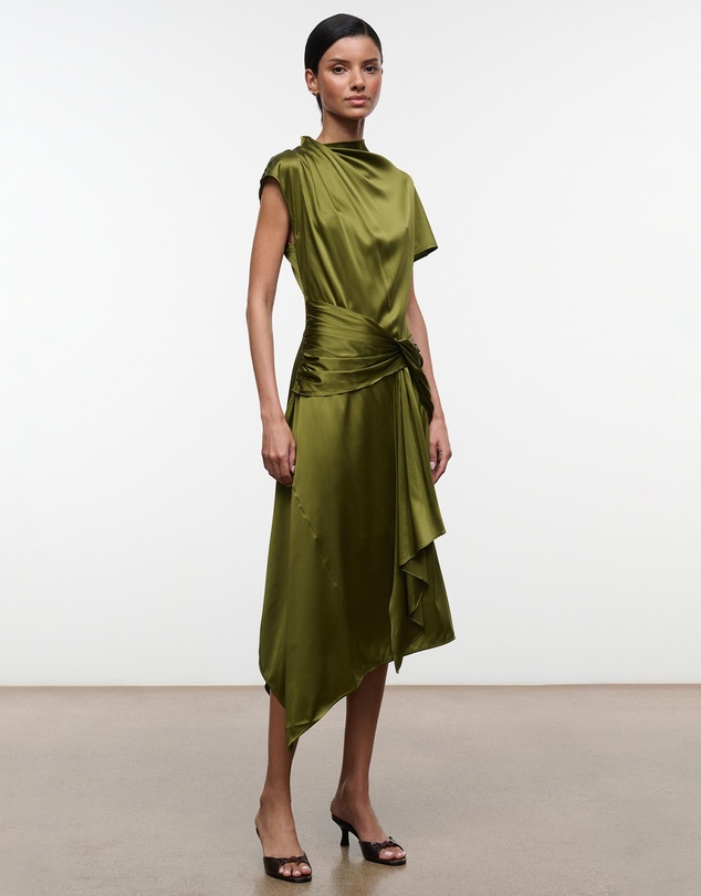 Staud - Davina Silk Dress