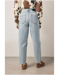 NEXT - 100% Cotton Arched Barrel Jeans