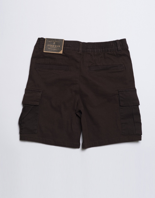 Stock & Co. - Cargo Elastic Waist Stretch Short - Youth