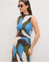 The Fated - Jasmine Mesh Midi Dress
