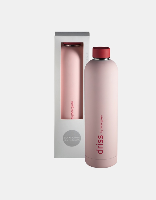 porter green - driss insulated stainless steel water bottle