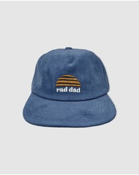Banabae - Rad Dad and Rad Kid Cord Cap Bundle - Denim Blue