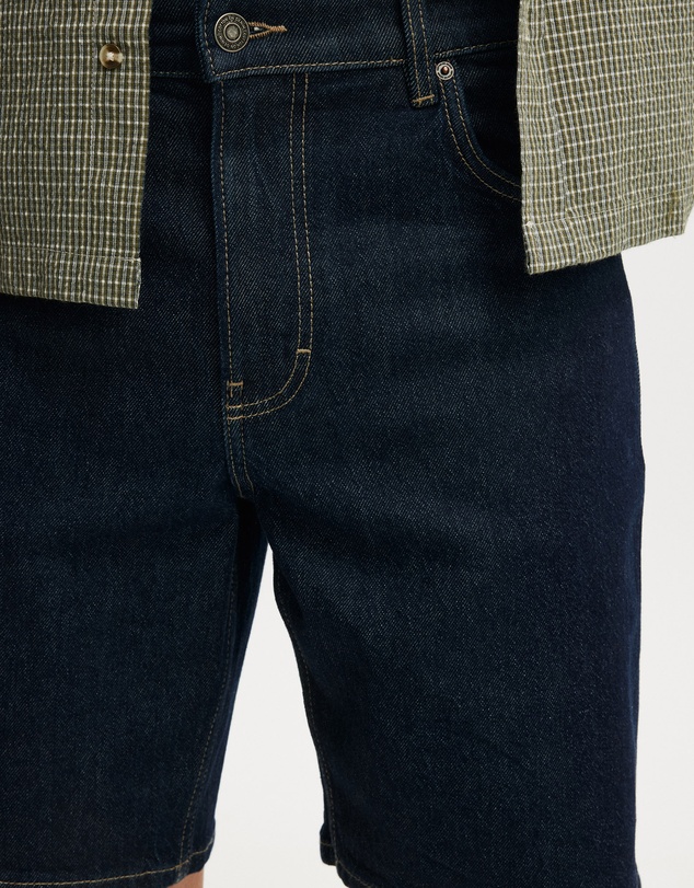 Cotton On - Loose Straight Denim Short